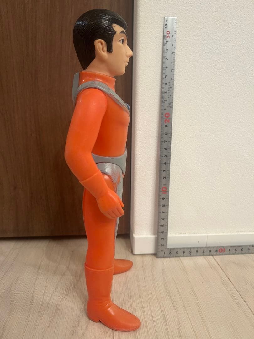 当時物　ブルマァク　ウルトラマンタロウ　検）マルサン　ヴィンテージ　面取れソフビ