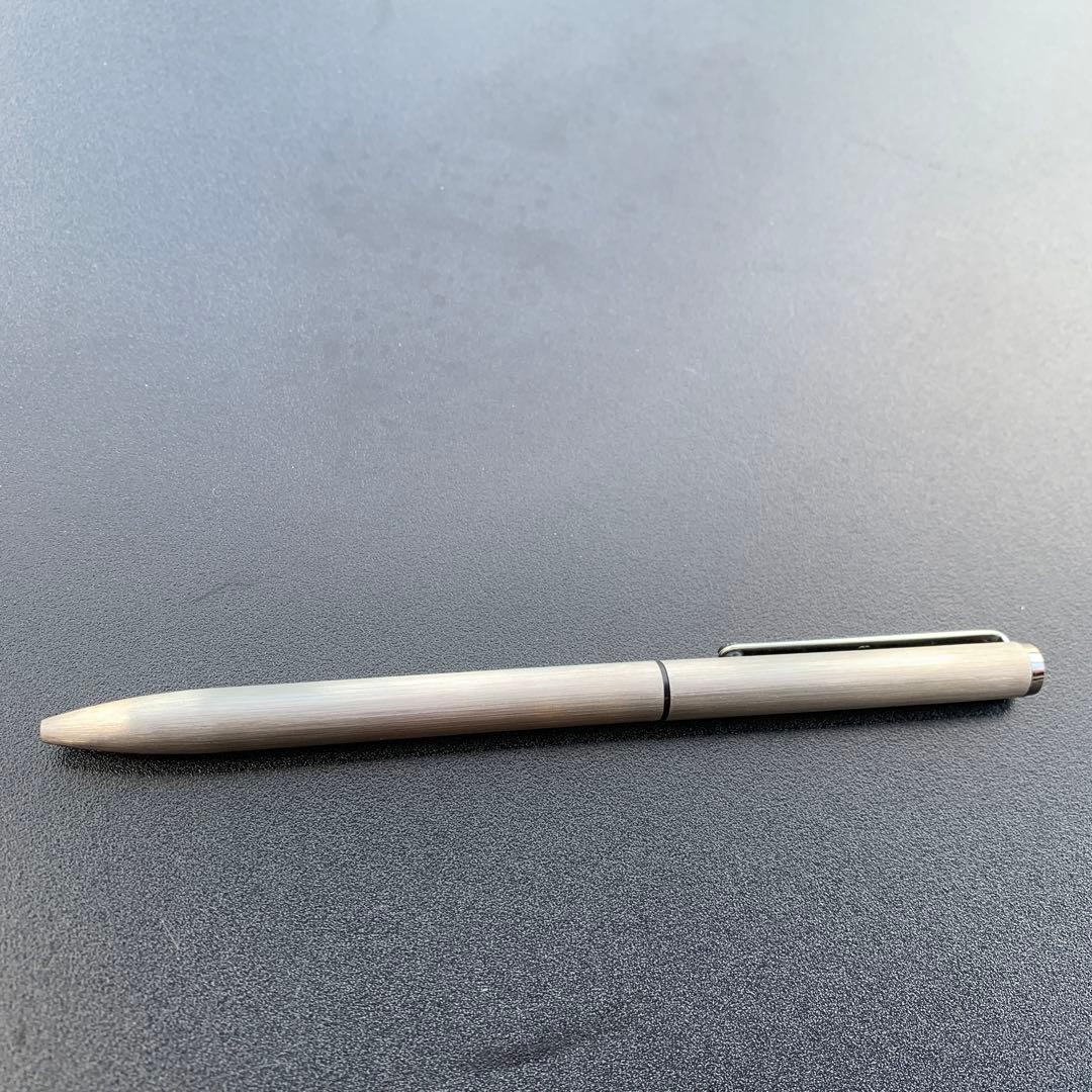 削り出し仕様Mont Blanc Germany 2色シルバー ボールペン