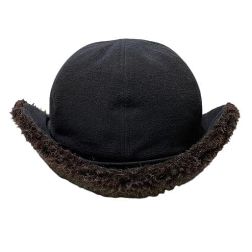 希少美品 WEIRDO デッキキャップ ネイビーL ステンシル イヤーマフ 防寒