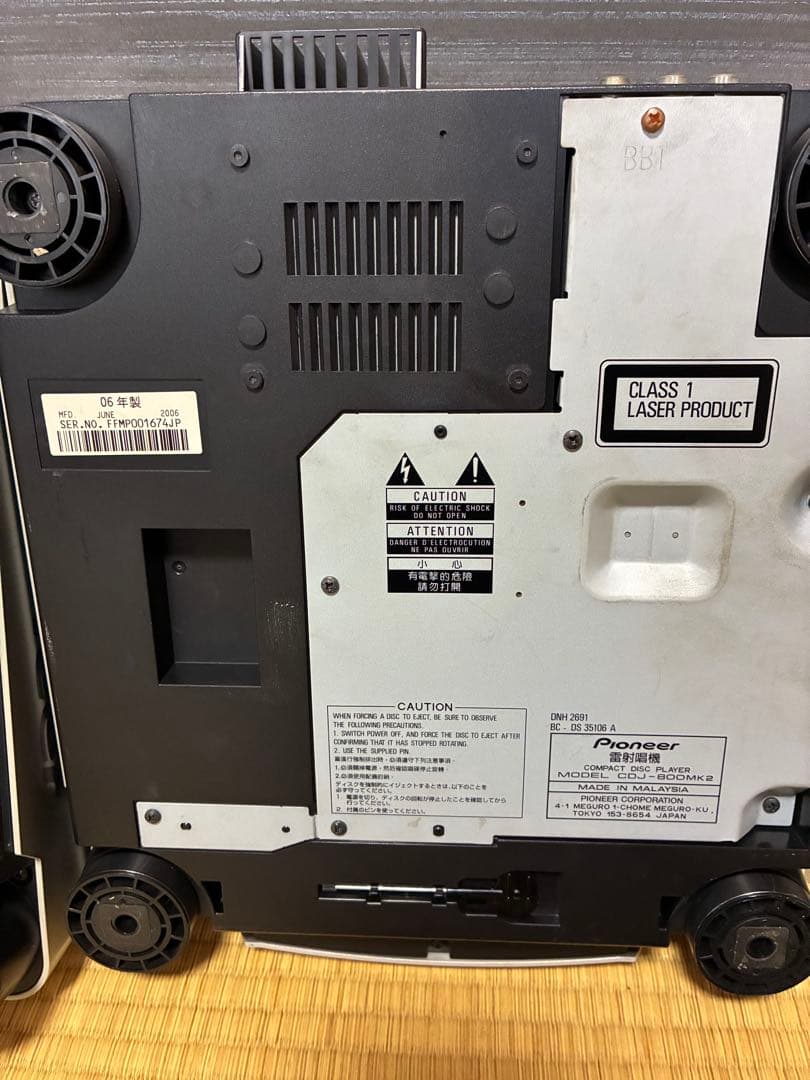 Pioneer CDJ-800MK2 2台セット　ジャンク品