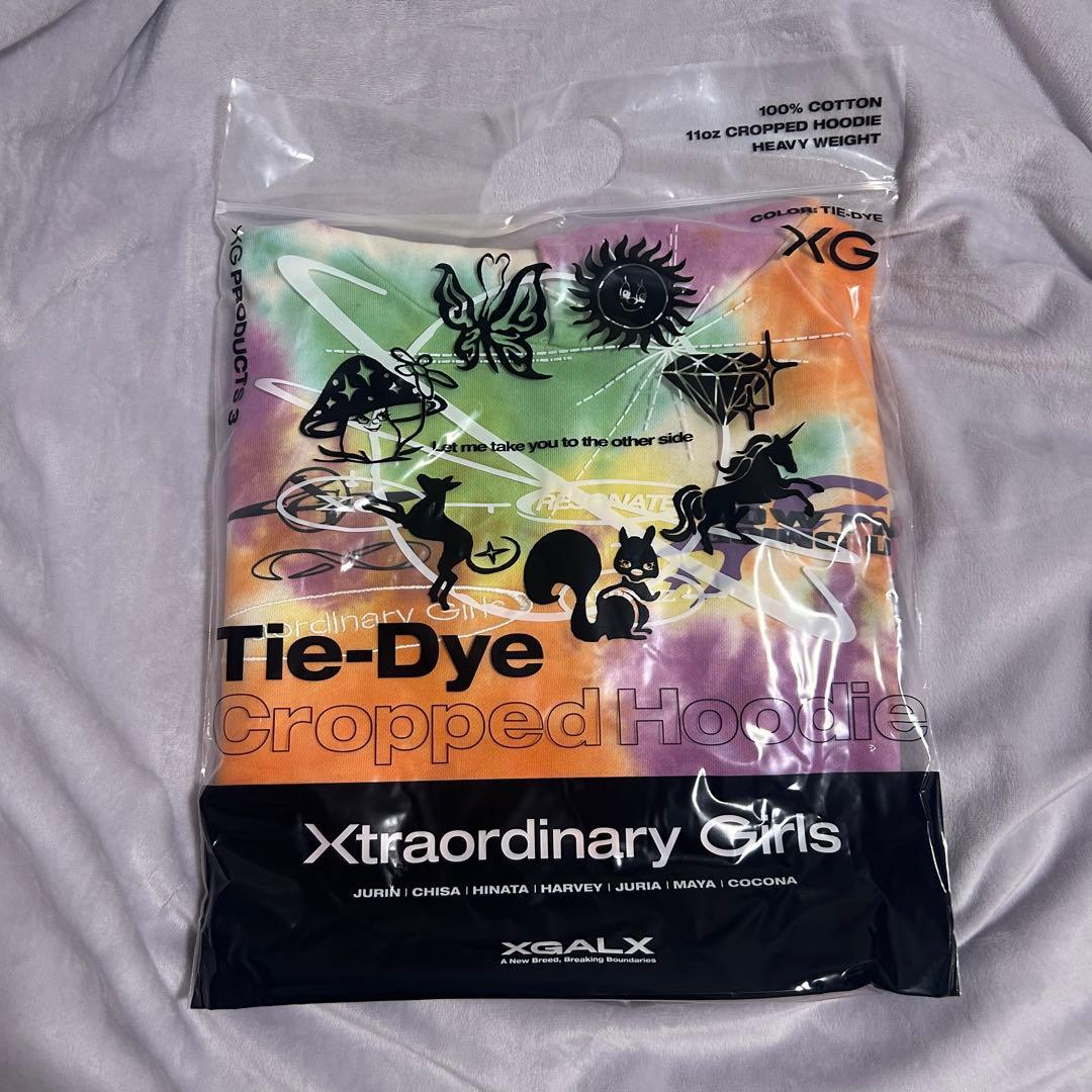 XG タイダイ フーディ フーディー Sサイズ 新品未開封