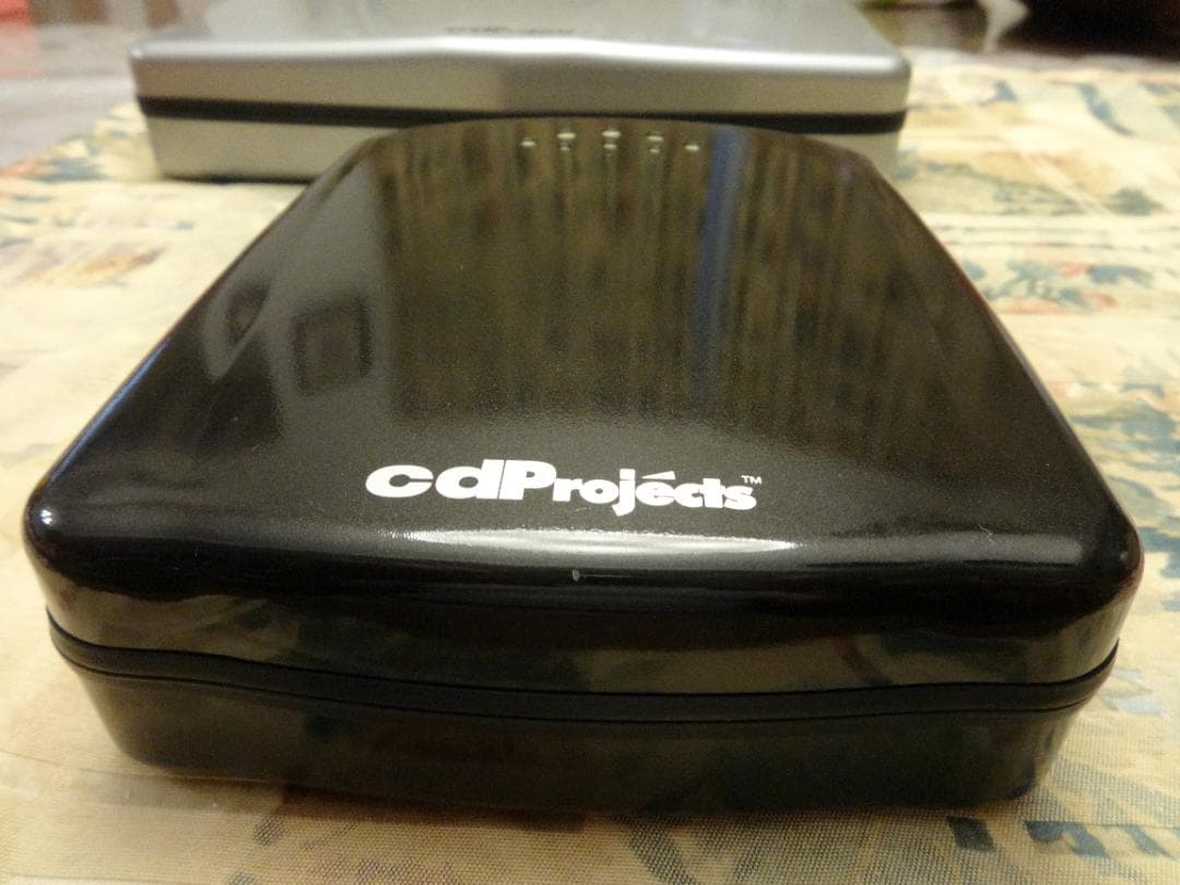 CDProjects CD DVD 収納ハードケース 2個