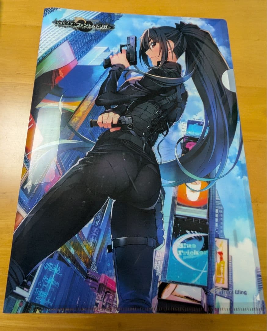 グリザイア　限定抽選特典　複製原画　クリアファイル　ファントムトリガー