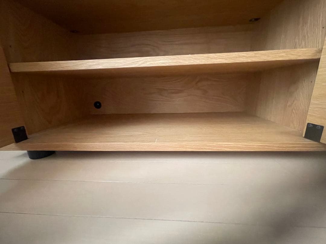 無印良品　テレビボード　テレビ台 4扉