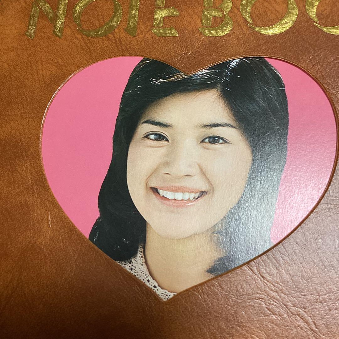 桜田淳子 メモ帳 ハート型窓付き