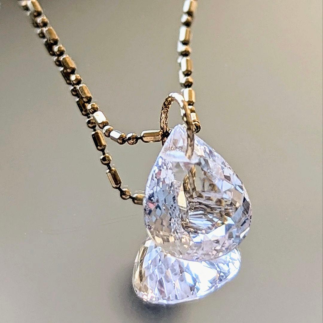 ♢Lacie♢K18 モルガナイト3.87ct ネックレスチャーム