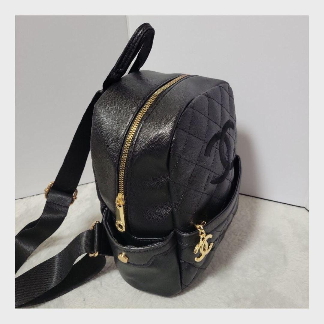 シャネル リュック ノベルティ リュックサック キルティングデザイン