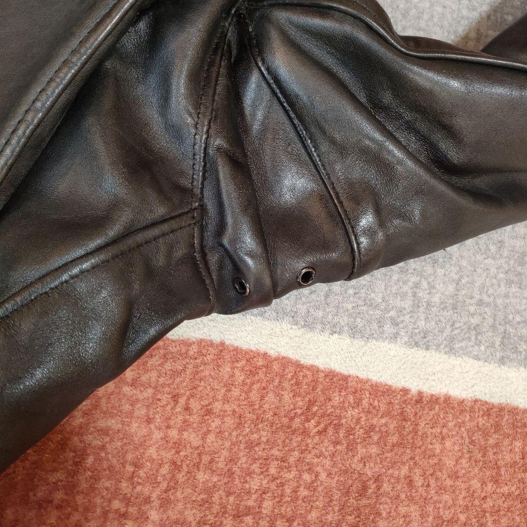 レアモデル　１４１　Schott　シングルライダース　３６　人気641の革違い