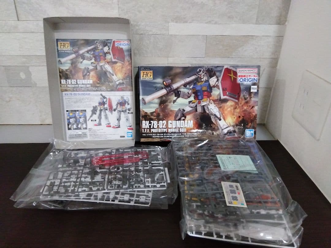 【バラ売可】HG ガンダム ORIGIN 3点セット