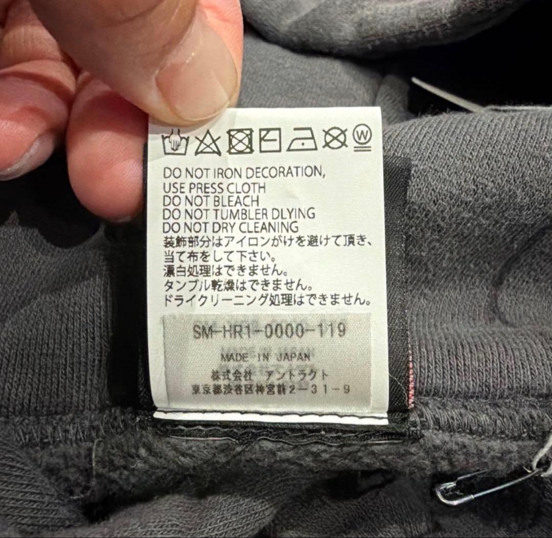SAINT セントマイケル M フーディ Mサイズ グレー