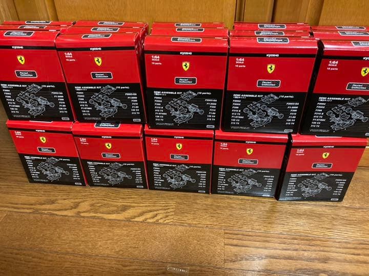 フェラーリ F1 コレクション 第1弾 30台 フルコンポ 京商 未組立