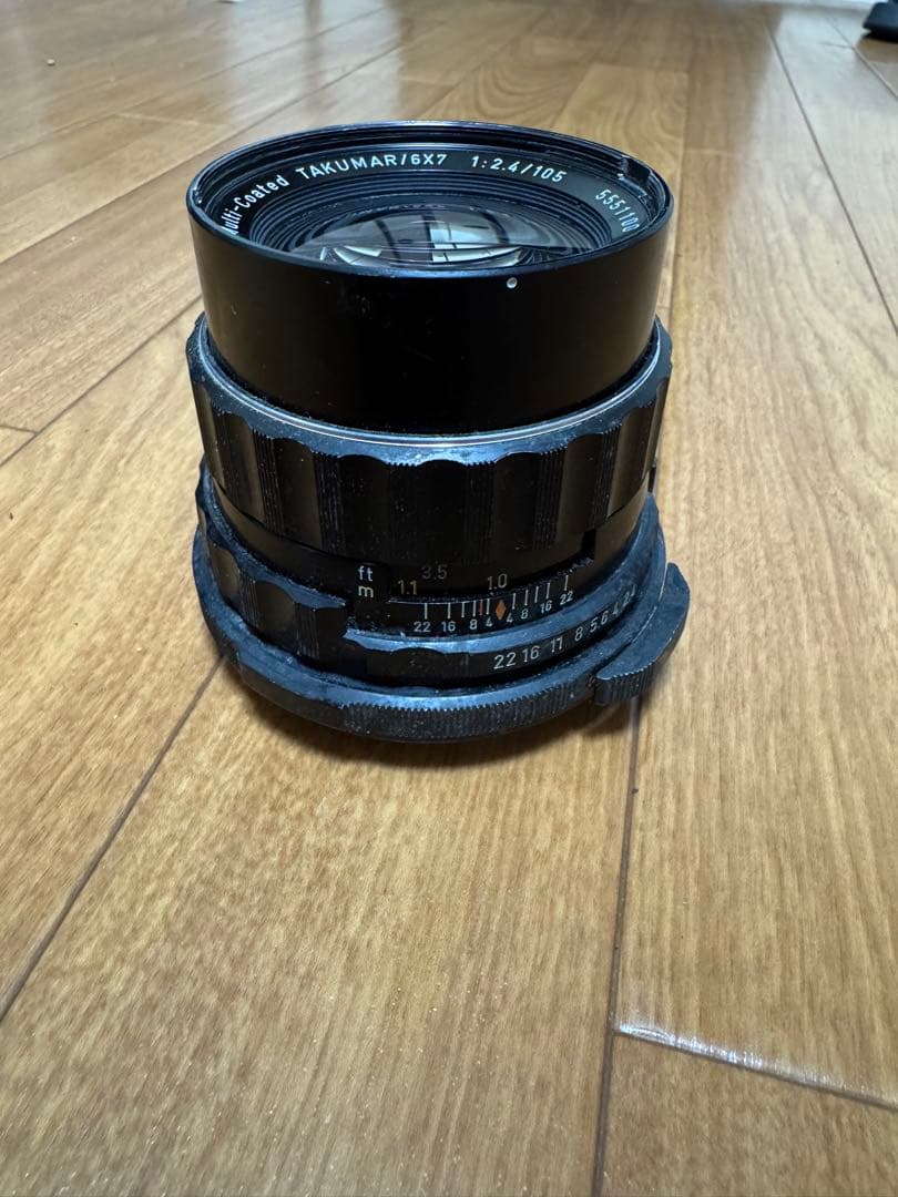 タクマー 105mm f/2.4 中判カメラ用レンズ