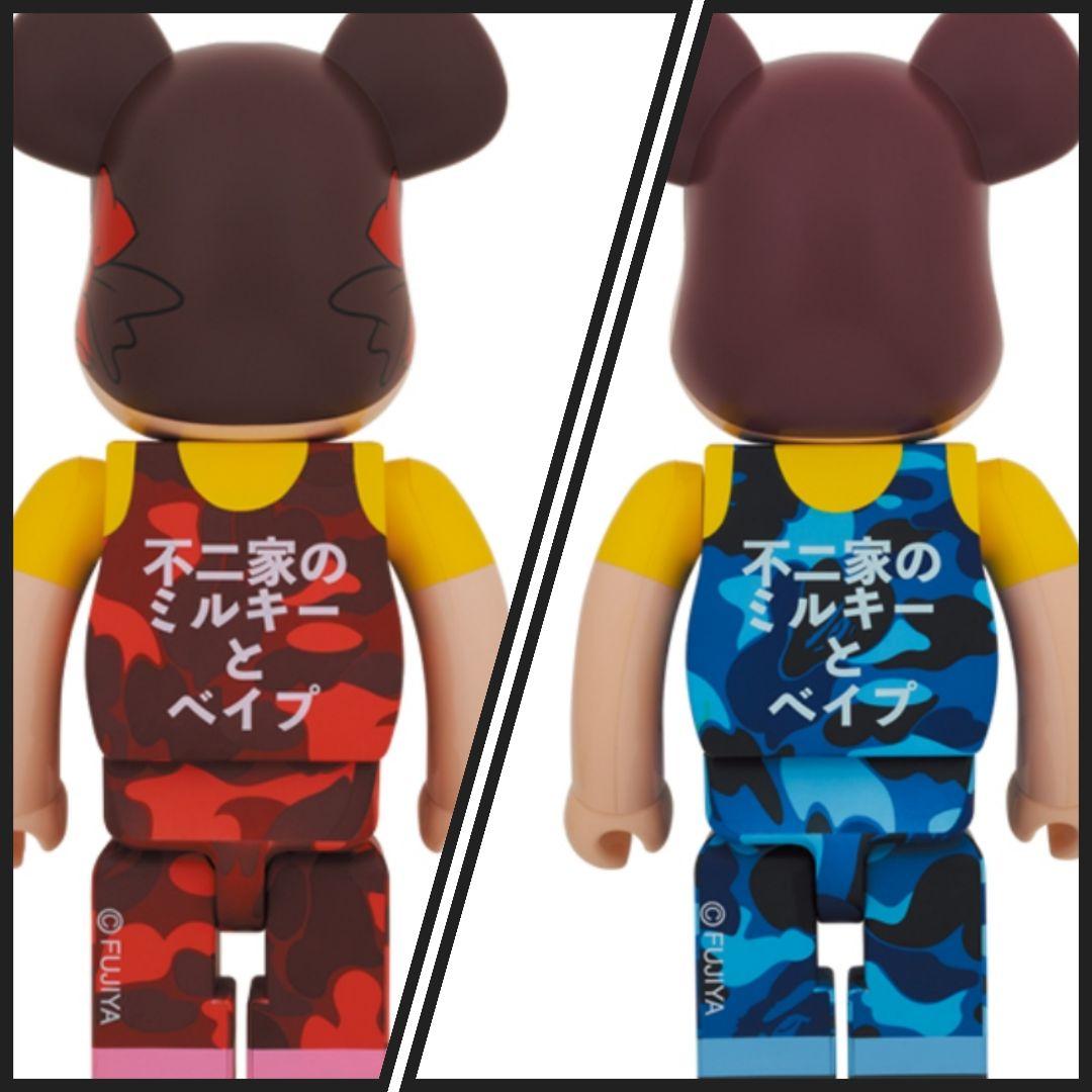 BE@RBRICK BAPE (R) × ペコちゃん & ポコちゃん 1000％