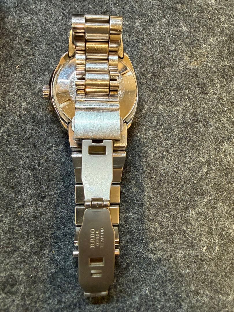 【購入時備品付】RADO DiaStar自動巻き時計 ブルー