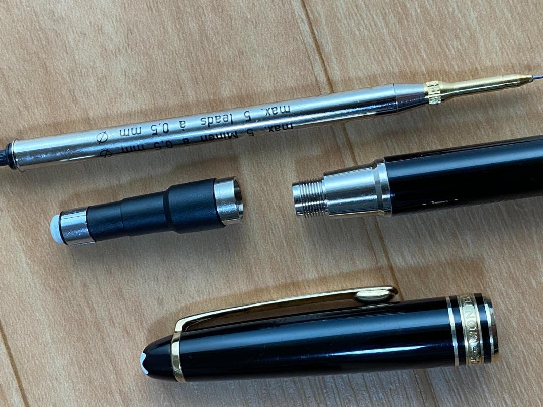 モンブラン 西ドイツ製 ブラックｘゴールド 165 シャーペンシル