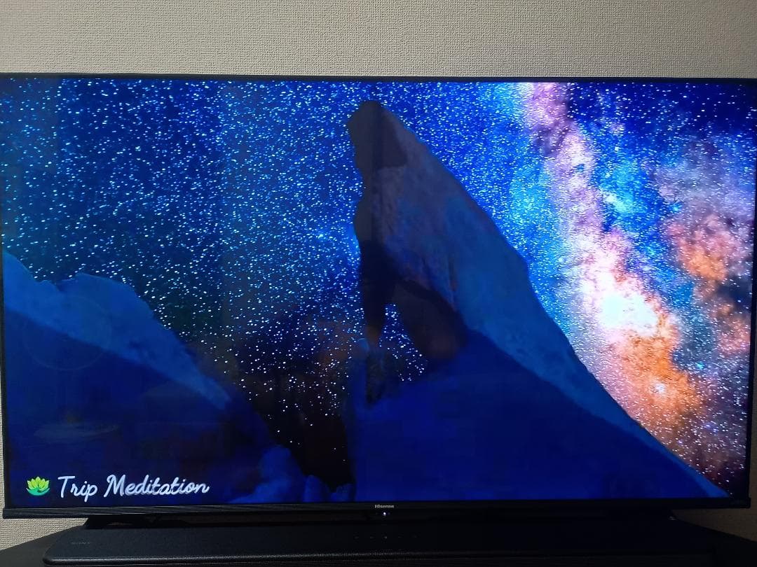 2023年製　Hisense50V型　4K液晶テレビ　A6H　サウンドバー付