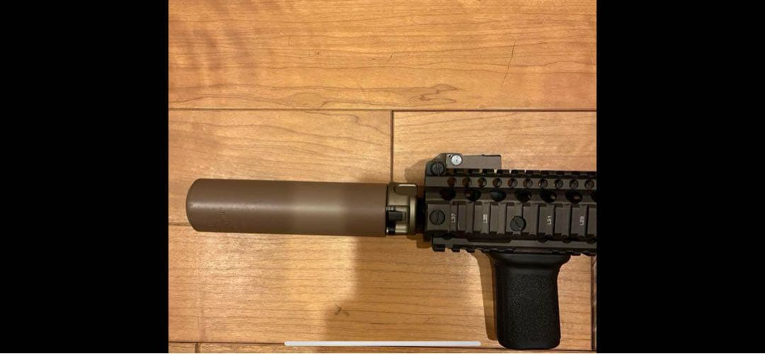 ブラック ストック レールシステム付き