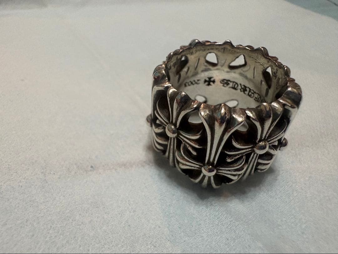 ちゃんちー様用Chrome Hearts セメタリークロスリング20号