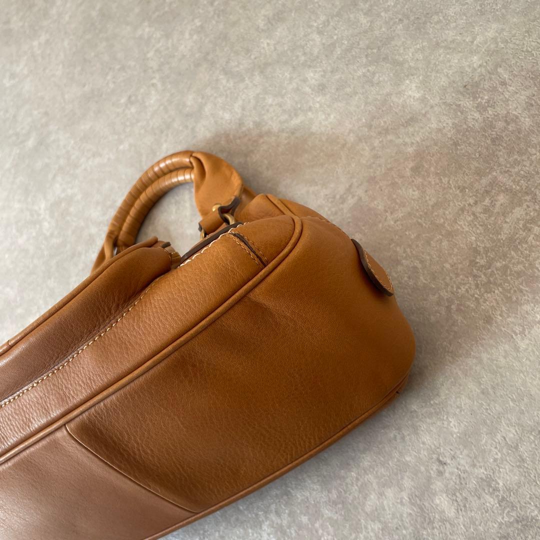 美品【定価7万】レア土屋鞄 ラフィネミディアムバンドショルダー ハンドバッグ