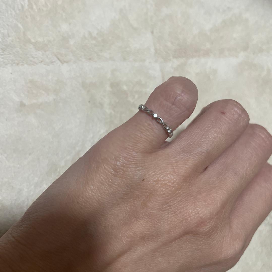 ジュエリーツツミ　ピンキーリング　4号