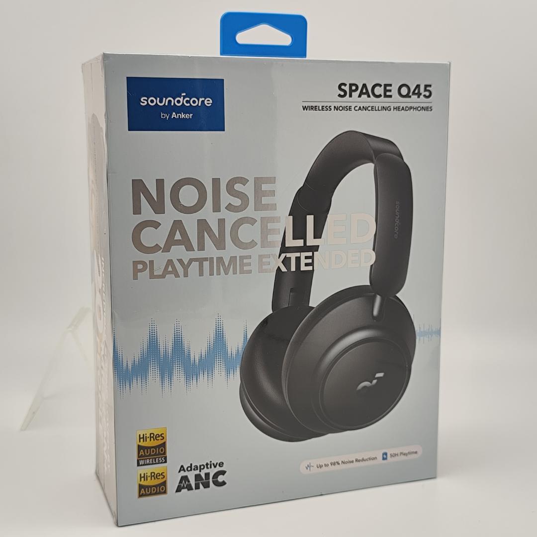 soundcore Space Q45 ワイヤレスヘッドホン ハイレゾ ブラック