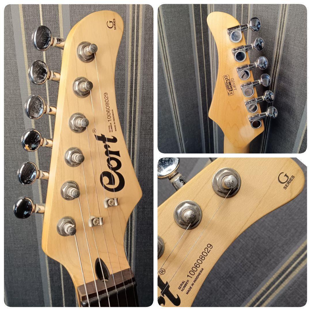 トラ目 虎杢 CORT コルト エレキギター SSH ストラトキャスター ST