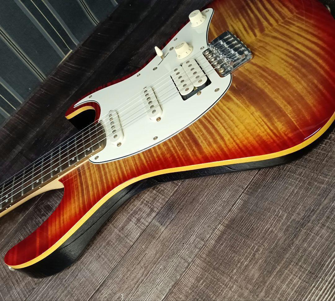 トラ目 虎杢 CORT コルト エレキギター SSH ストラトキャスター ST