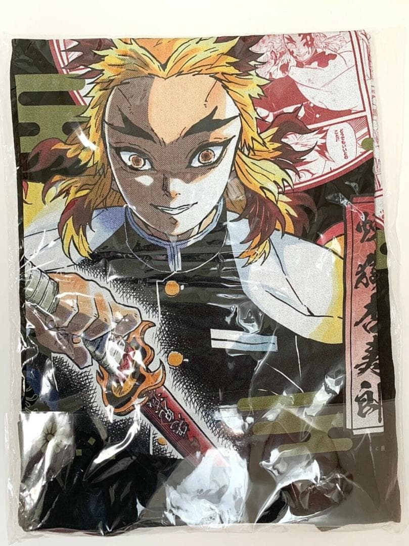 鬼滅の刃 ジャンプ限定オリジナルTシャツ　煉獄杏寿郎　ブラック