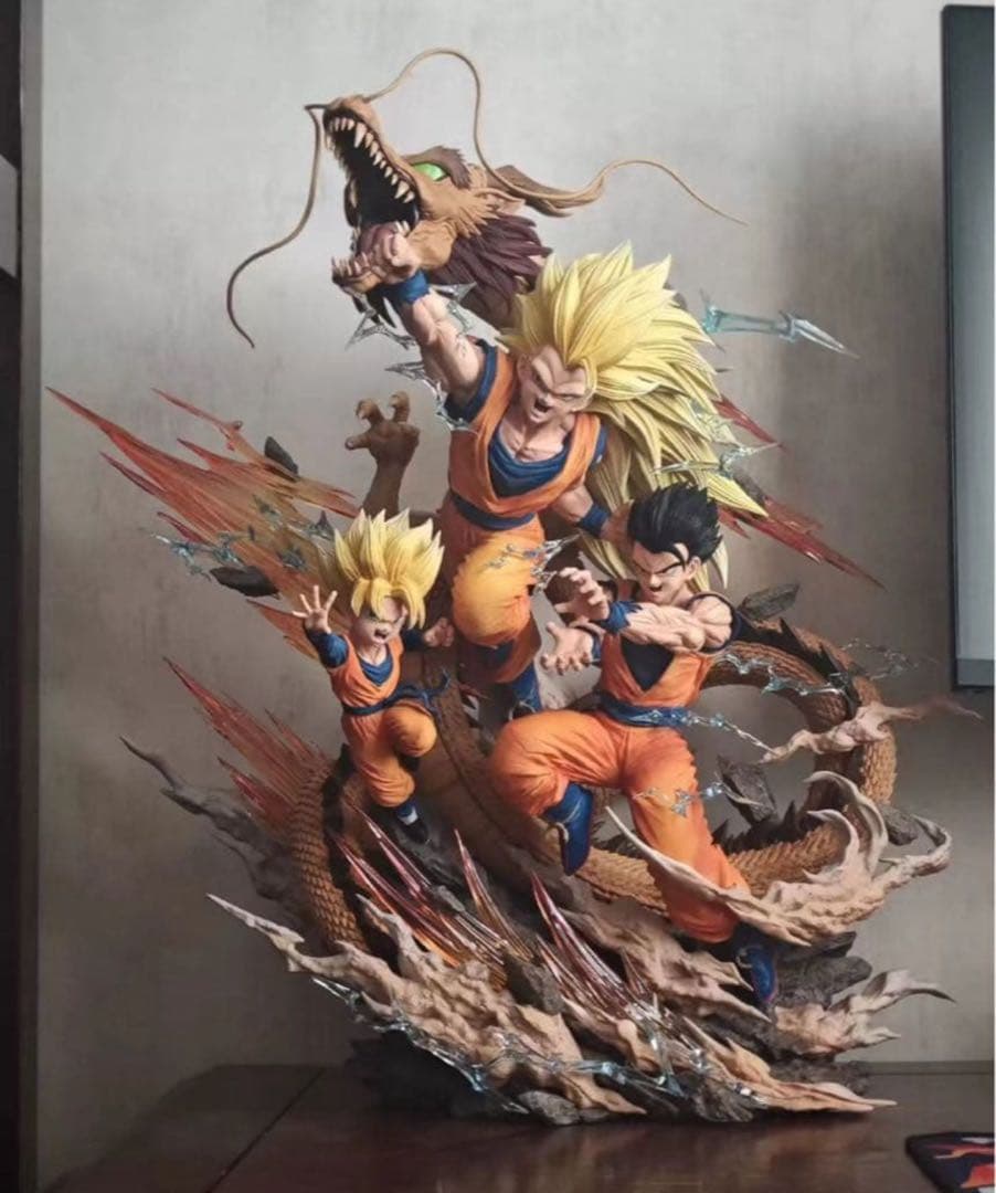 ドラゴンボール 孫悟空 ガレキ ガレージキットスタチューX①②②