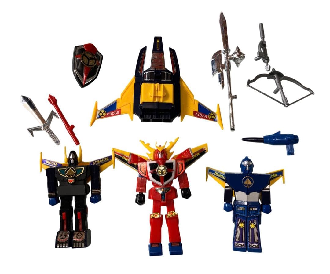 超合金　最強ロボ　ダイオージャ　クロスエイダー　セット　箱は無し　レア　希少