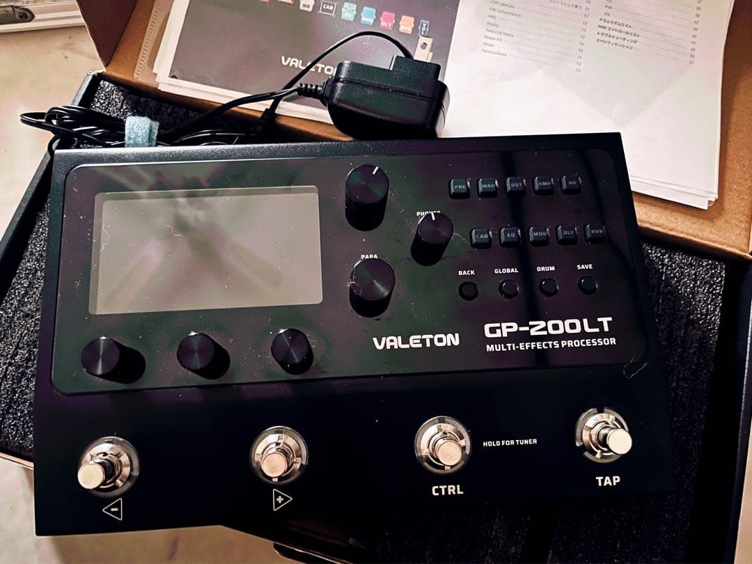 Valeton GP-200LT マルチエフェクトプロセッサー