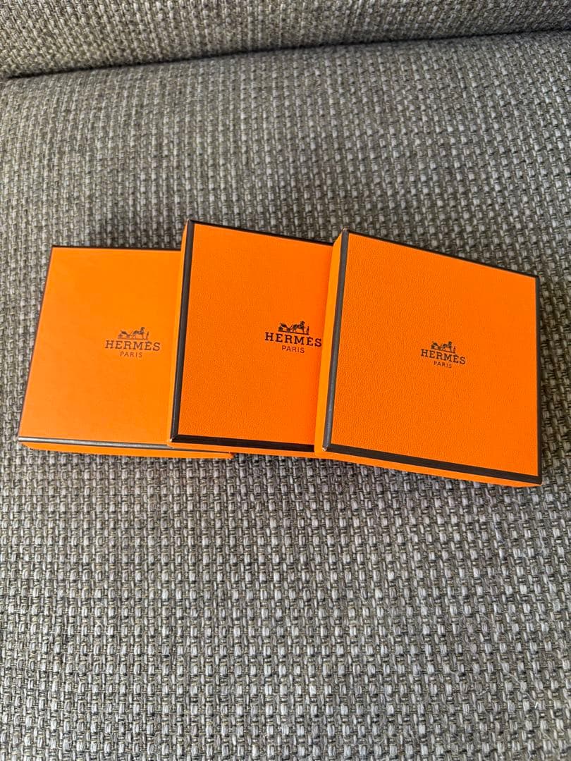 正規品 美品エルメス　アクセサリーネックレス　入れ　空箱ケース