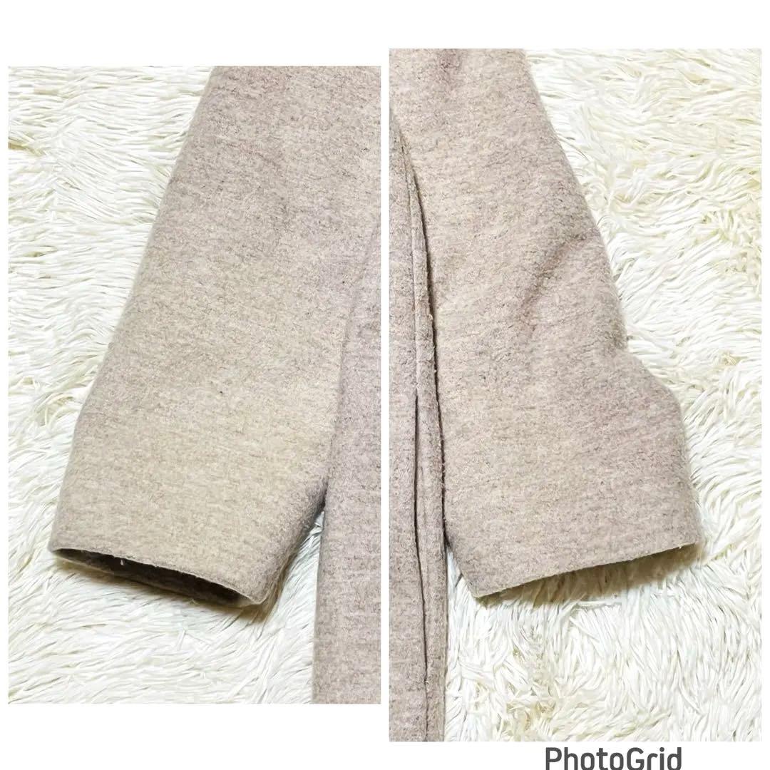 BRUNELLO CUCINELLI カシミヤ ファー ロングコート ベージュ