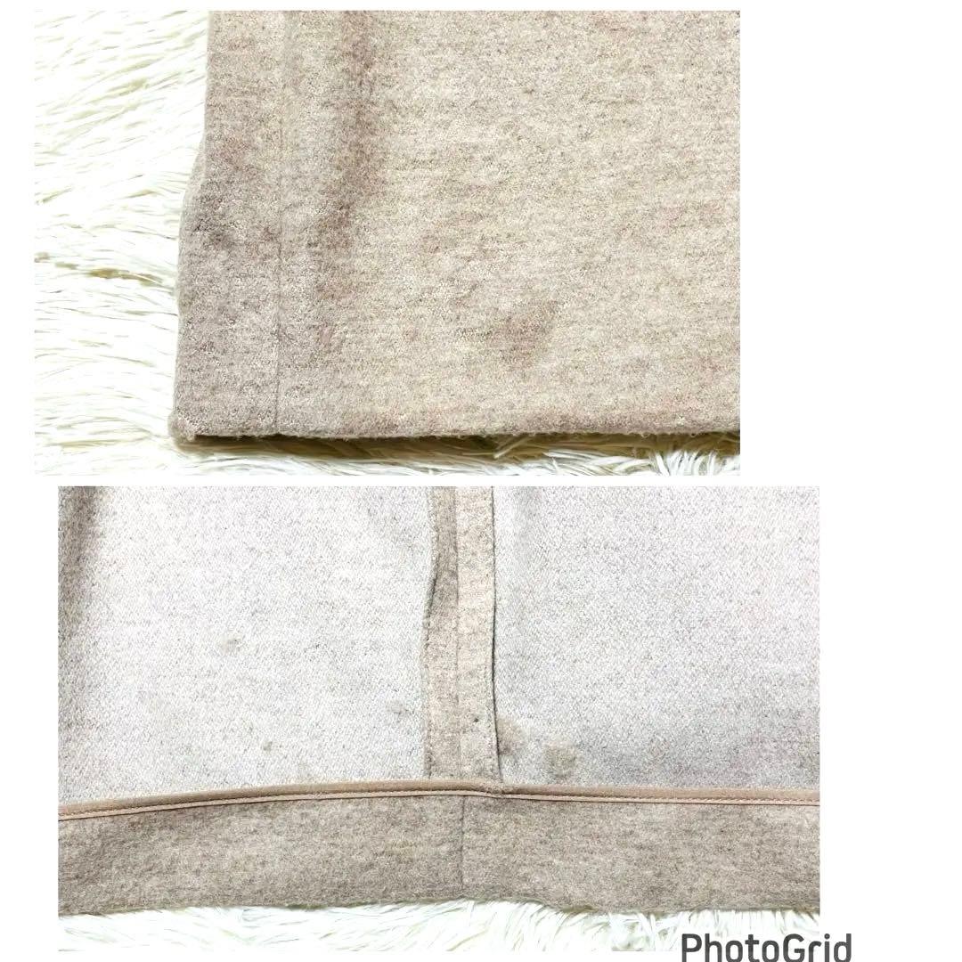 BRUNELLO CUCINELLI カシミヤ ファー ロングコート ベージュ