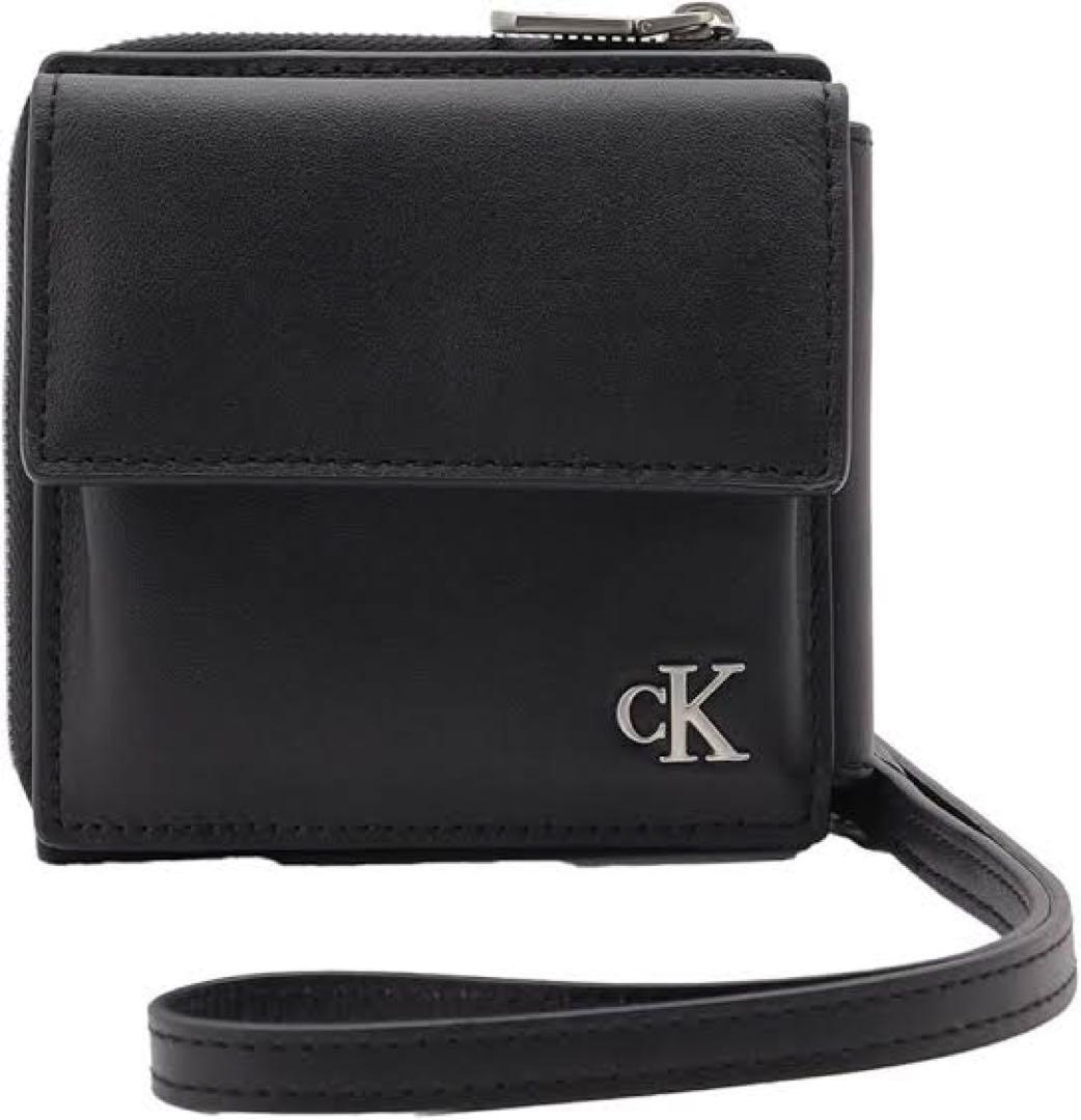 【大人気❗️】   財布 黒 ロゴ