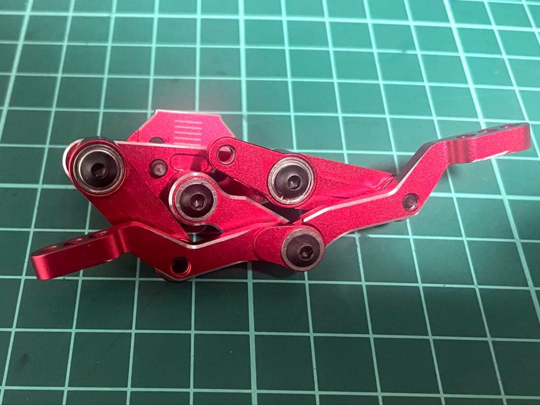 OVERDOSE トリプルリンクステアリングワイパー　レッド