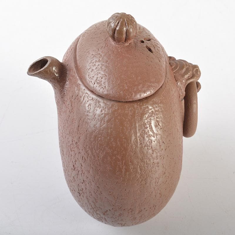 中国　紫砂　朱泥　急須　茶壷　D　R7266