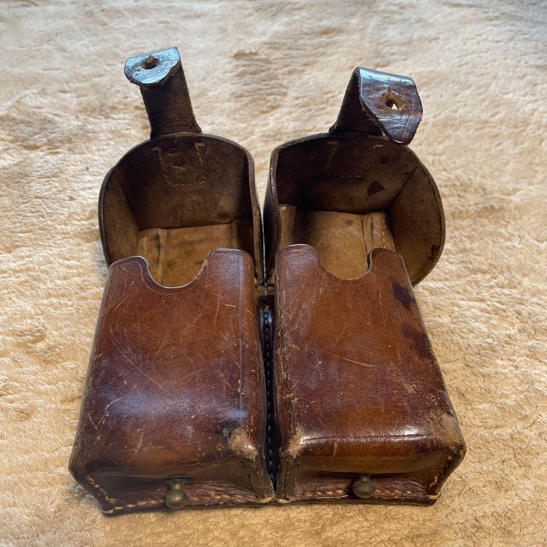 ミリタリー　ポーチ　レザー