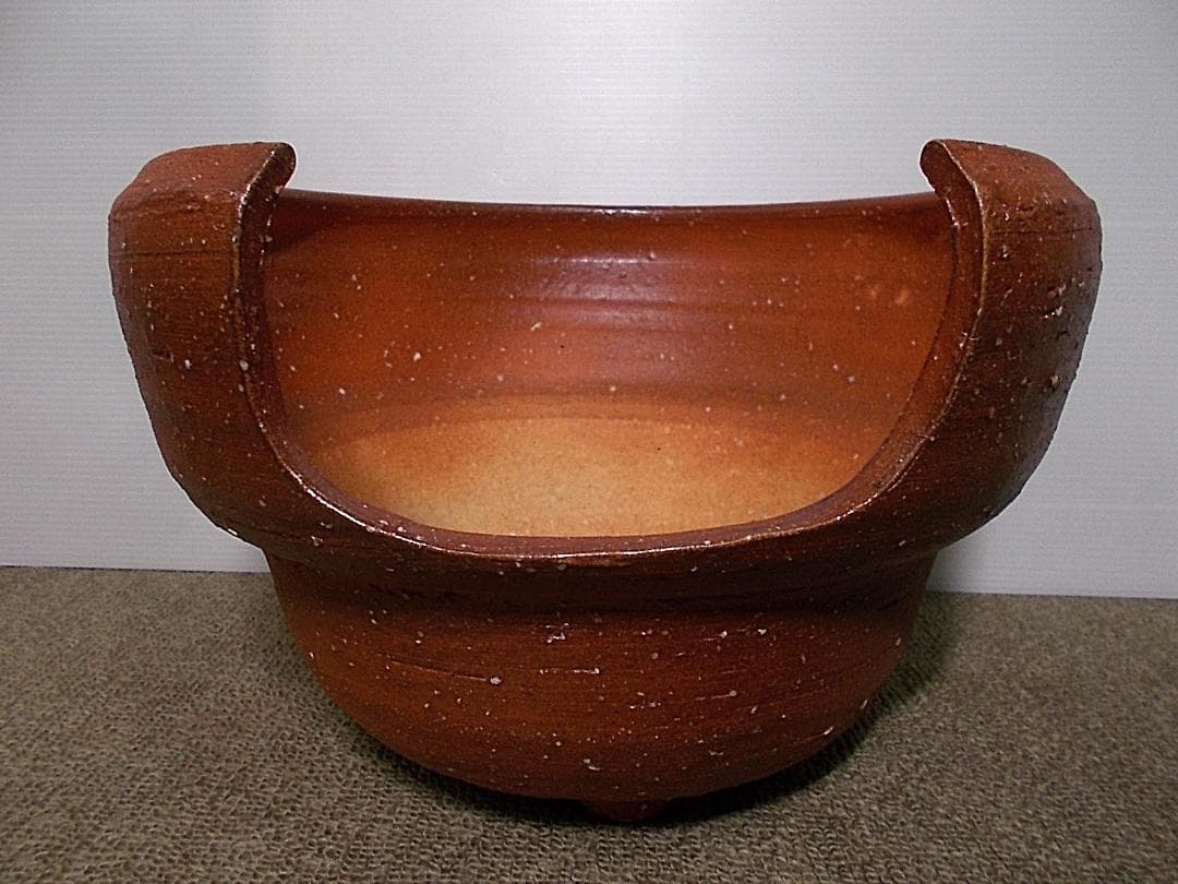 茶道具 四代高橋楽斎 信楽土風炉 茶釜 未使用五徳 織部敷板 底瓦 釜環 共箱
