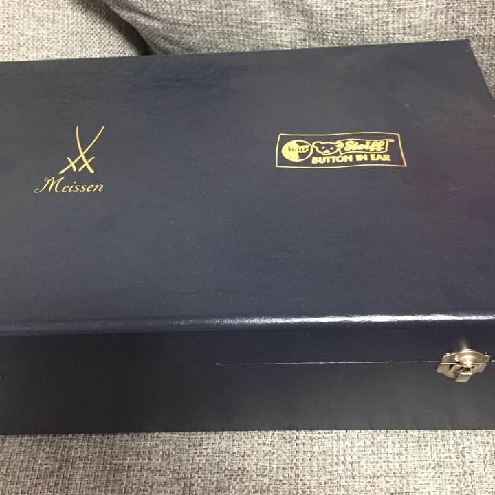 シュタイフ 日本限定 マイセン・テディ2000