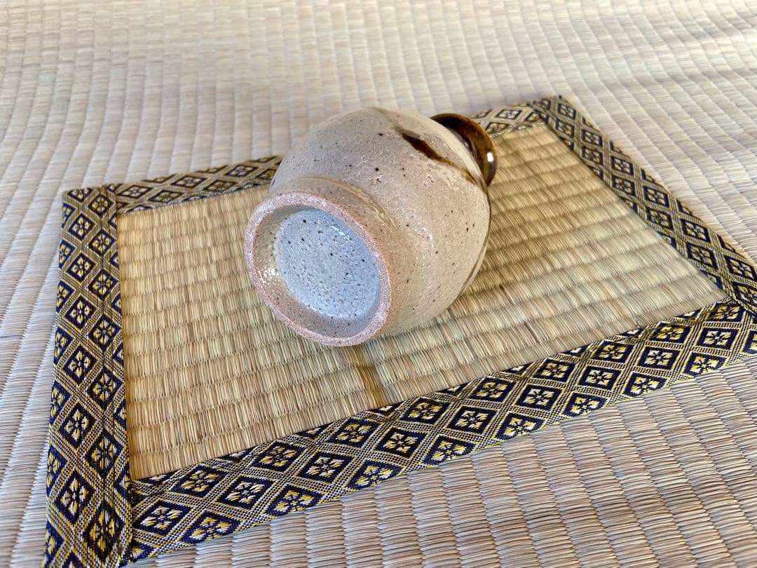 濱田晋作　鉄絵酒器