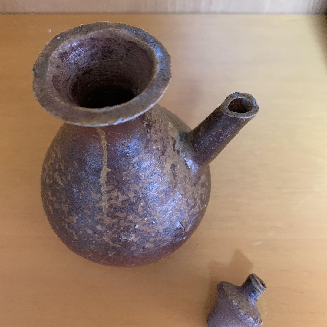 お値下げ！！備前焼　藤原　建　醤油差し
