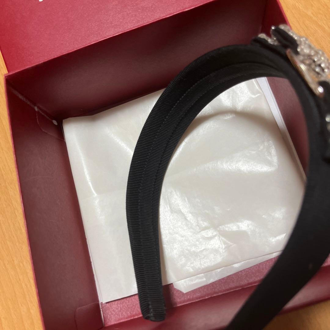 Salvatore Ferragamo クリスタルヘアバンド