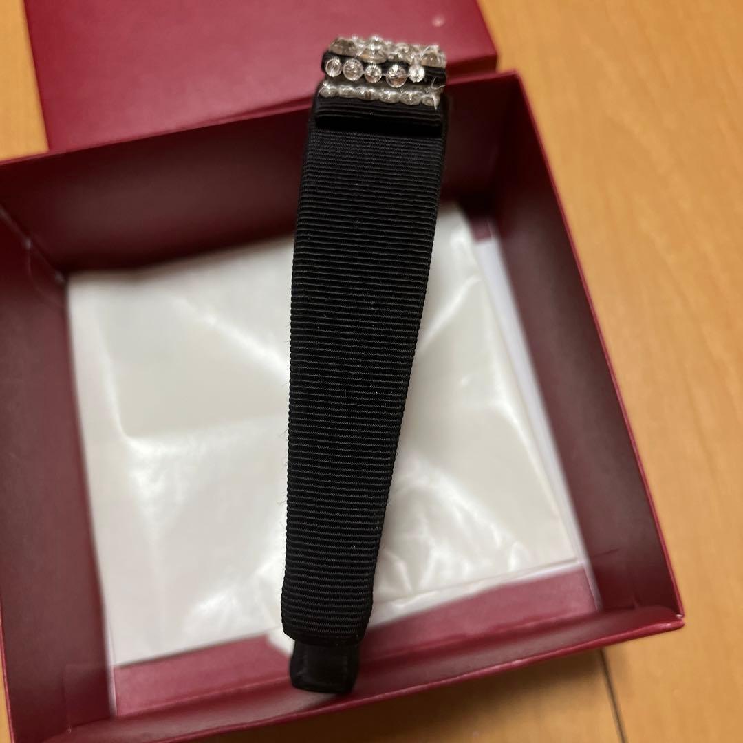 Salvatore Ferragamo クリスタルヘアバンド
