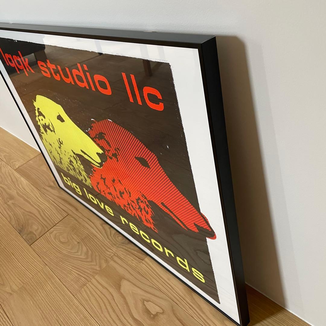 LQQK STUDIO シルクスクリーン T big love records