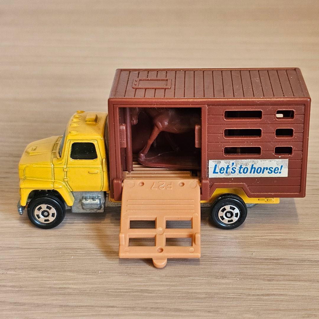 【トミカ/外国車シリーズ】No.F27 フォード キャトル トラック 青箱 美品