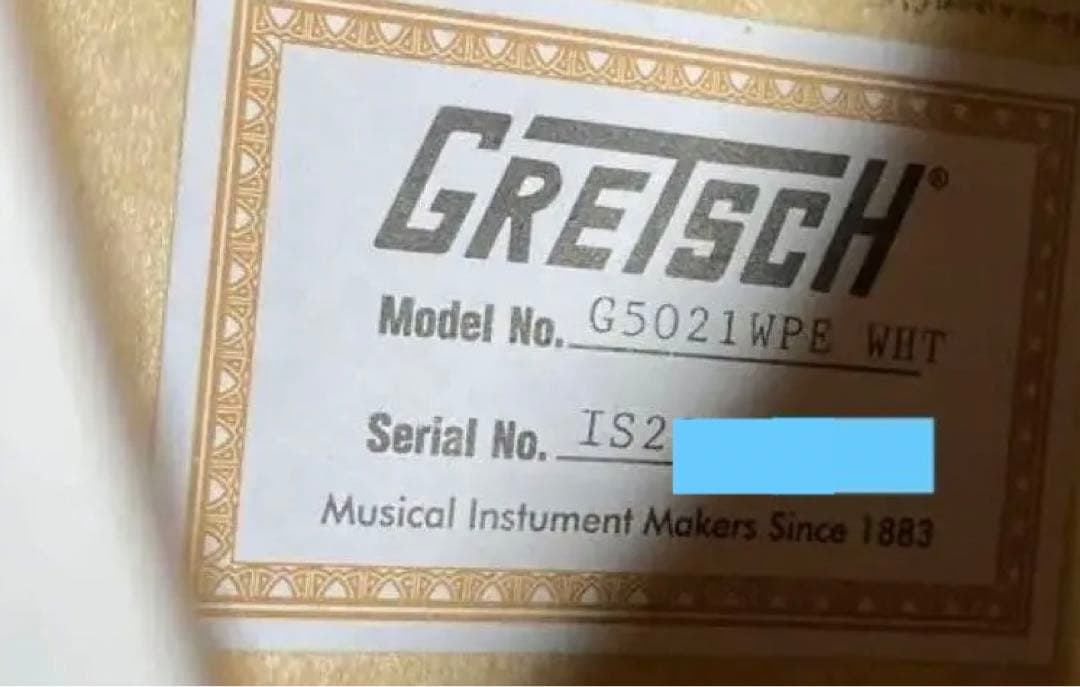 保証付 GRETSCH G5021WPE ペンギン超美品 25年10月購入品