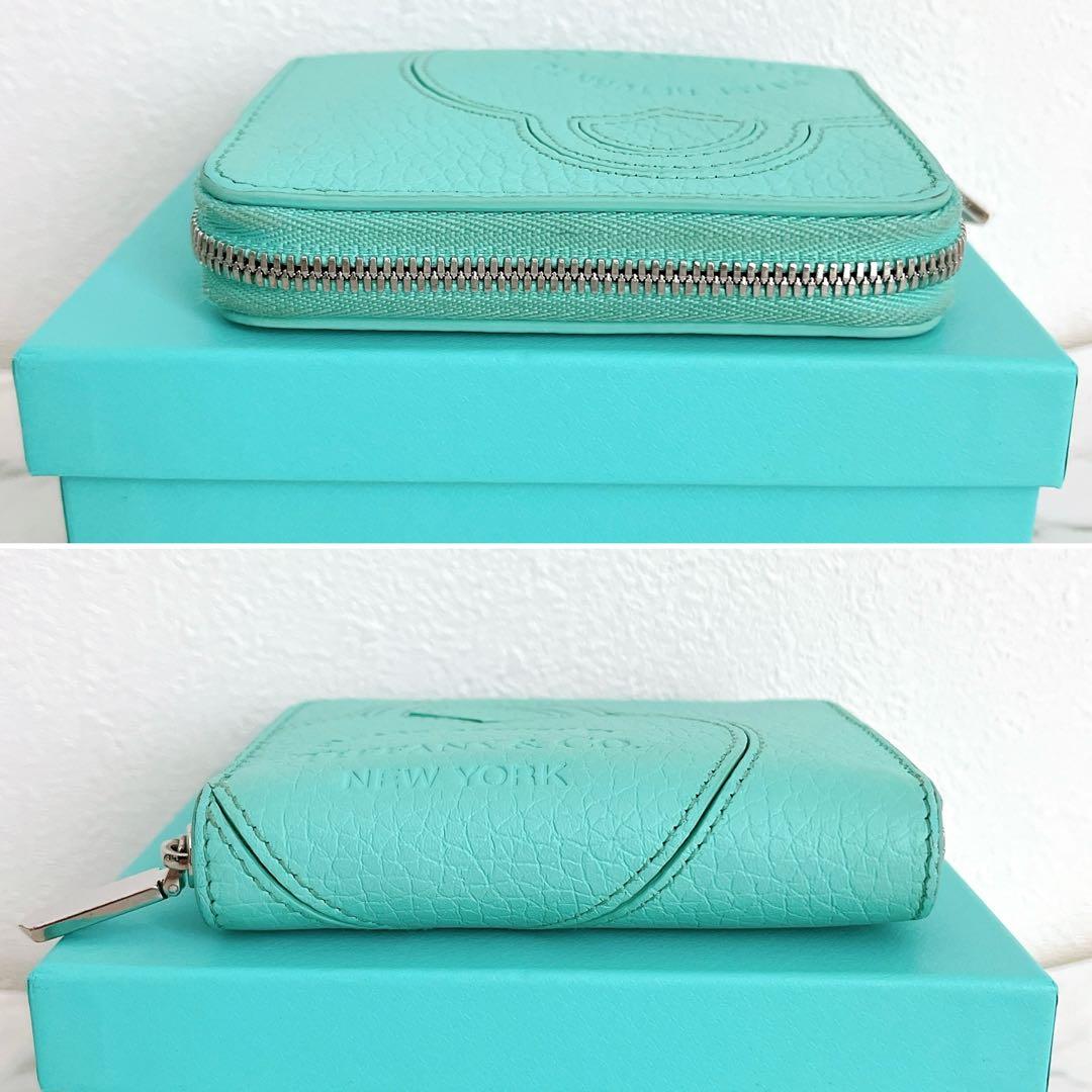 ✨美品✨リターントゥティファニー スモールジップウォレット ミニ財布 レザー