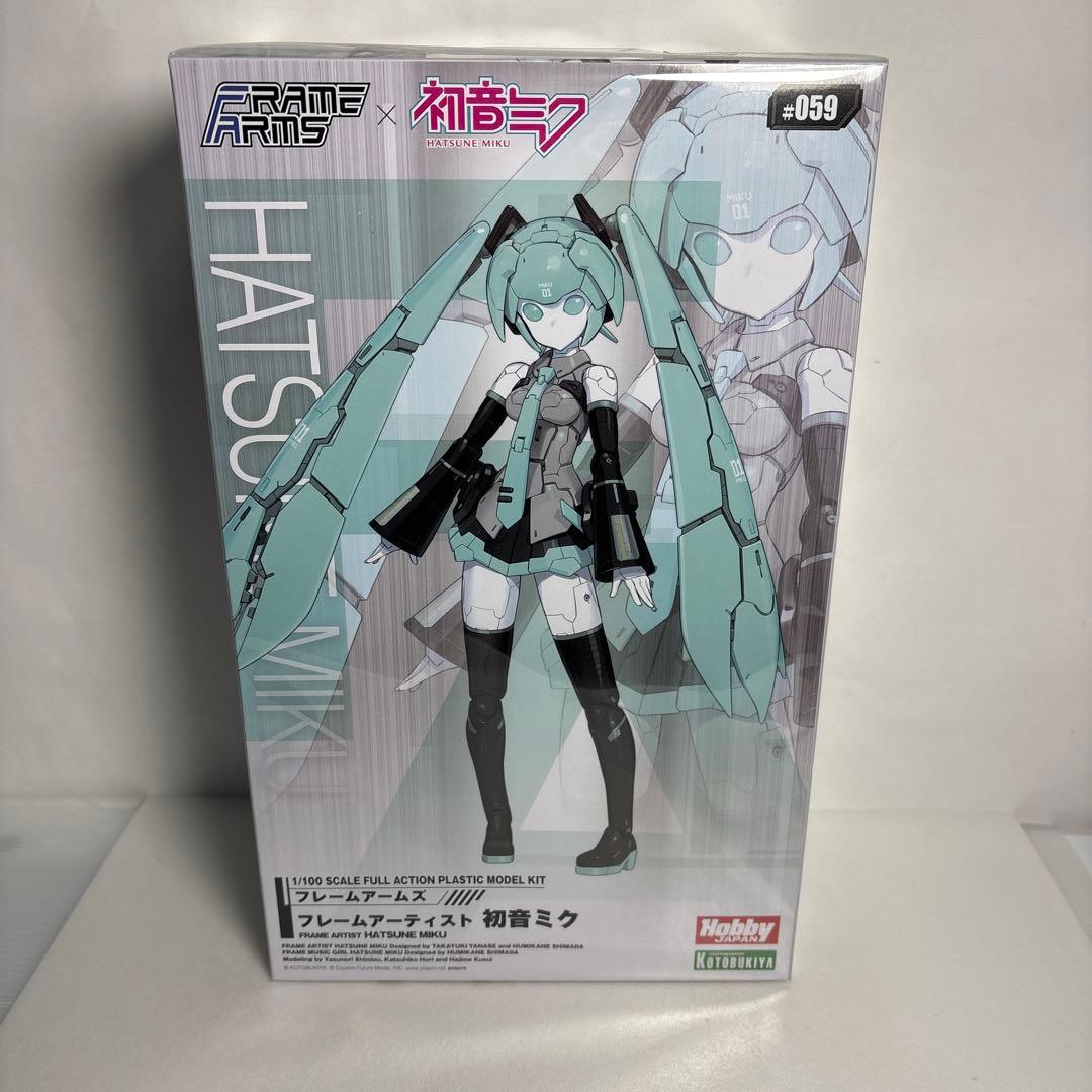 未使用品フレームアームズ　フレームアーティスト初音ミク1/100 コトブキヤ