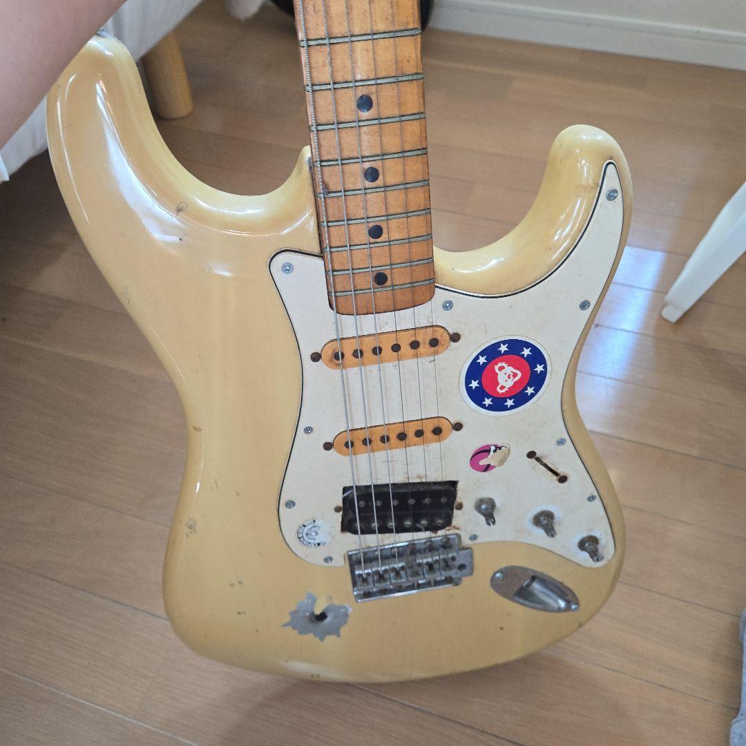 キャメル　エレキギター ストラトキャスター　ジャンク